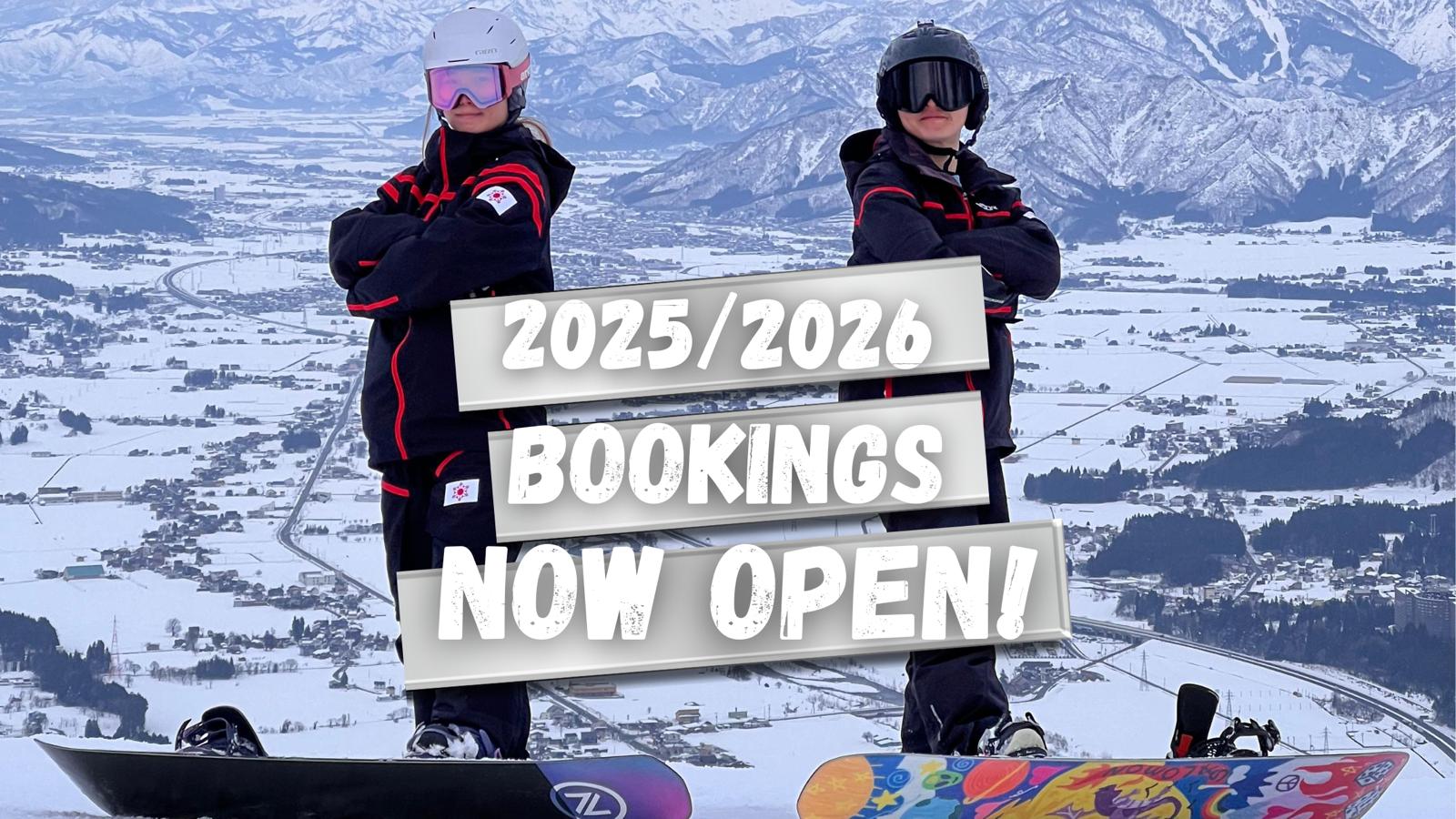 SCI Yuzawa Bookings Open